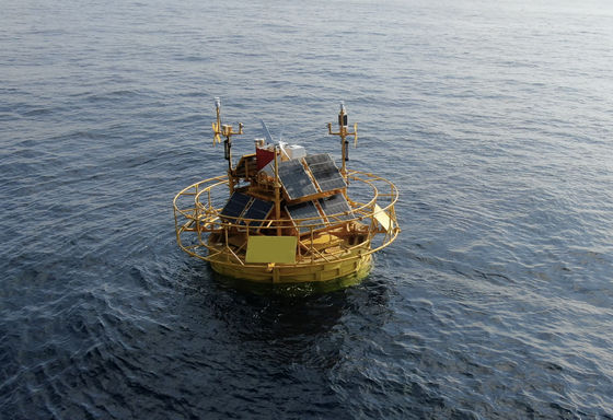 海洋モニタリング ボイ 浮遊型リダール ボイ 青い願望